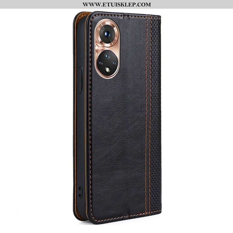 Etui Na Telefon do Honor 50 Etui Folio Skórzany Styl Vintage